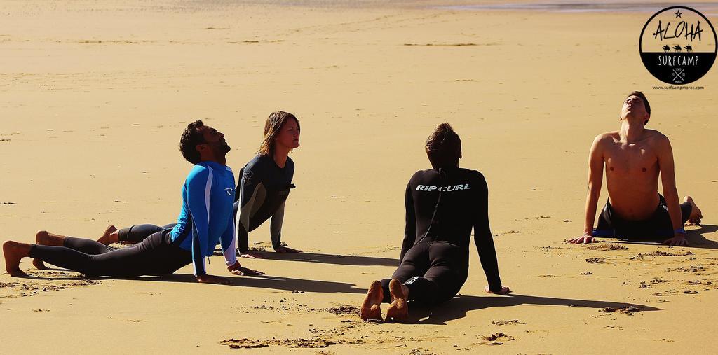Aloha Surf Camp Maroc Hotell Tamraght Exteriör bild