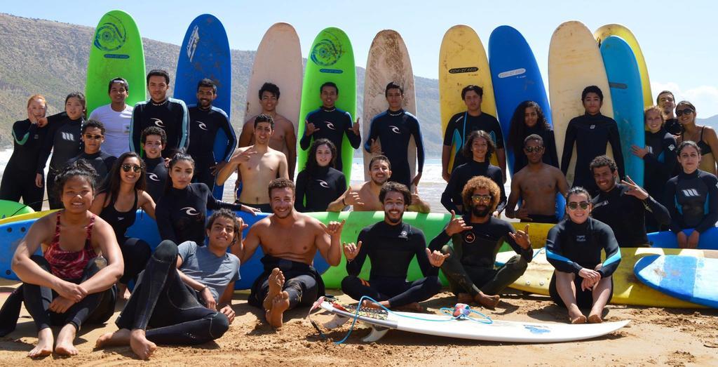 Aloha Surf Camp Maroc Hotell Tamraght Exteriör bild